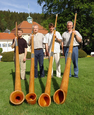 Alphornensemble Weimar